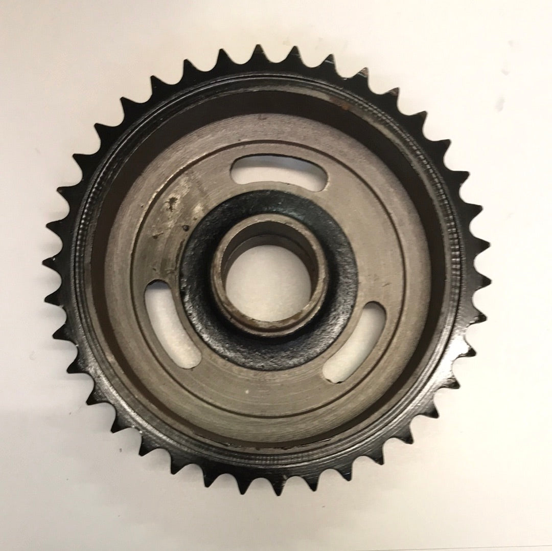 Royal Enfield 350 Zahnkranz mit Bremstrommel