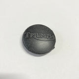 Benzintankverschluss Gummi Triumph beschriftet