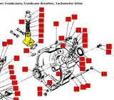 Norton 750/850 Motor-Entlüftungsgehäuse