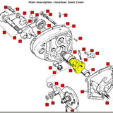 Norton 750/850 Kickstarter Shaft und Büchse