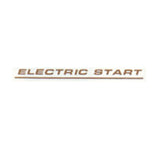 Norton Electric Start Aufkleber (Gold)