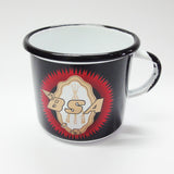 BSA Emaille Tasse