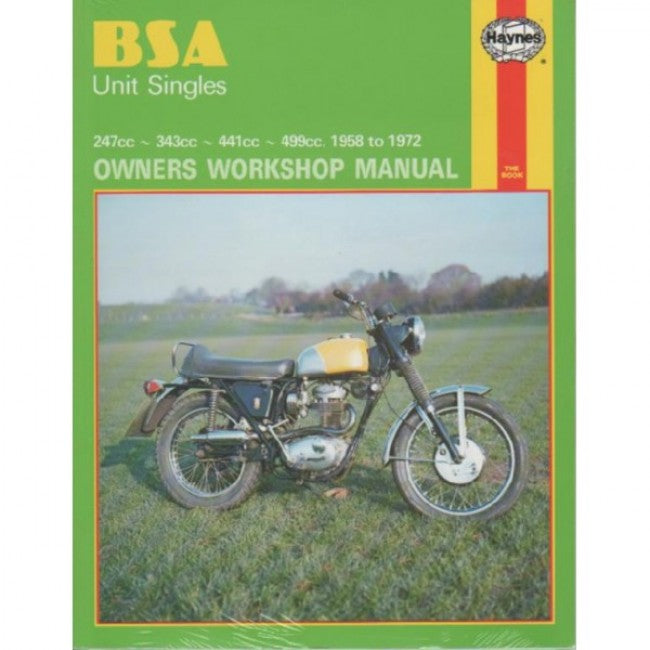 BSA Unit Singles Workshop Manual