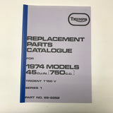 Ersatzteilbuch Triumph T150V 1974