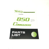 Ersatzteilbuch Commando 750-850
