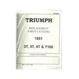 Triumph Ersatzteilbuch 1951