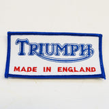 Triumph Made in England Aufnäher