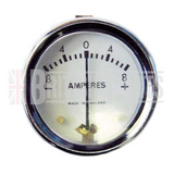 Amperemeter weiss 1 3/4